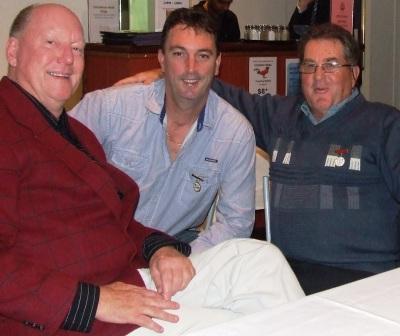 Welded-on Life Members: L-R Peter "PG" Gardiner, Jim McKenzie and Ray Storey.