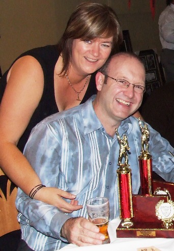 Bernadette and Paul at the 2008 Presentation Night.